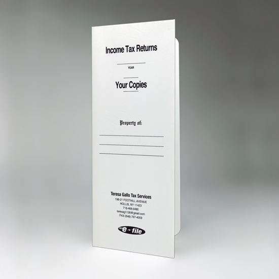 Picture of Trifold Return > 15 Sheets