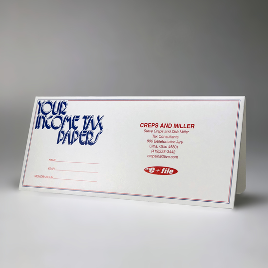 Picture of Trifold Return > 15 Sheets