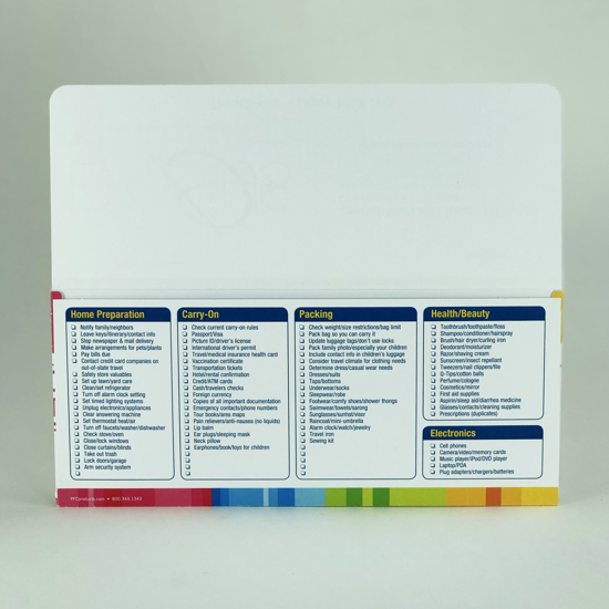 Travel Folders | PFC Products