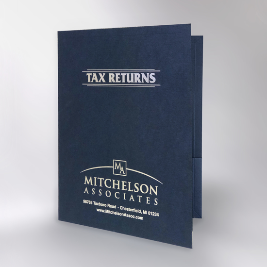 Picture of Foil - Capacity Tax Folder