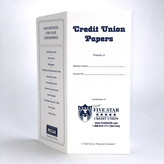Picture of Credit Union Folder