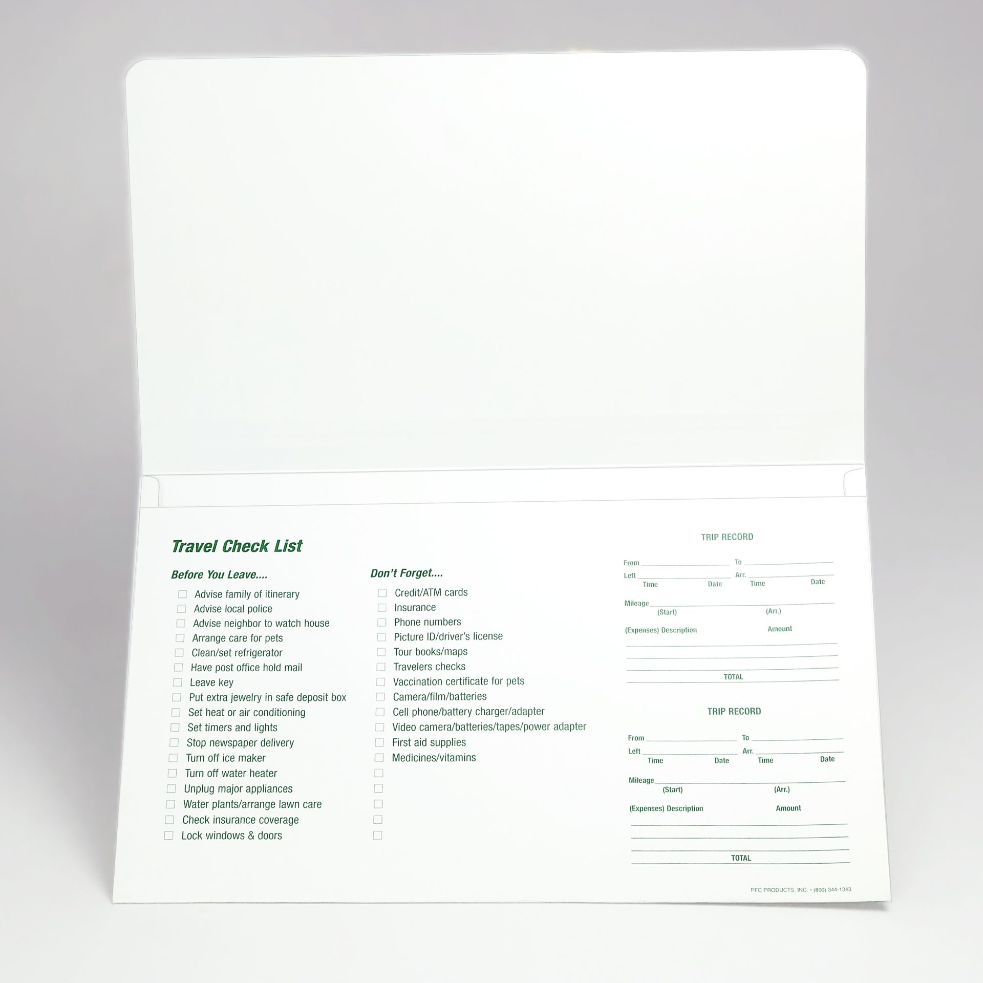 RV & Camper Folders | PFC Products