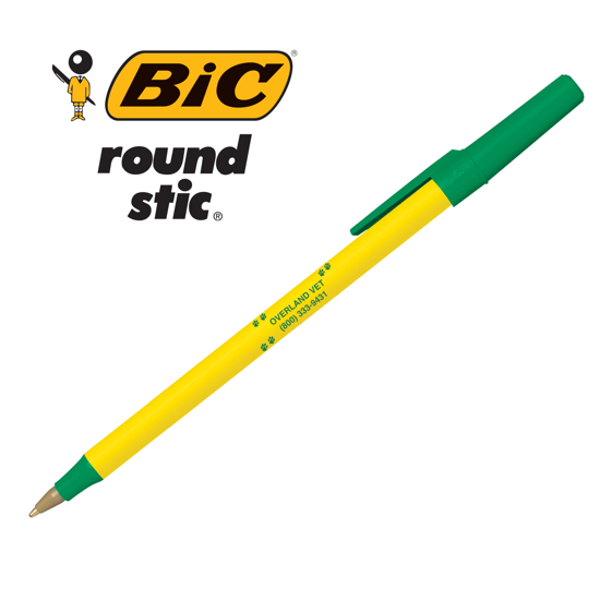 Picture of BIC Round Stic - Pawprints