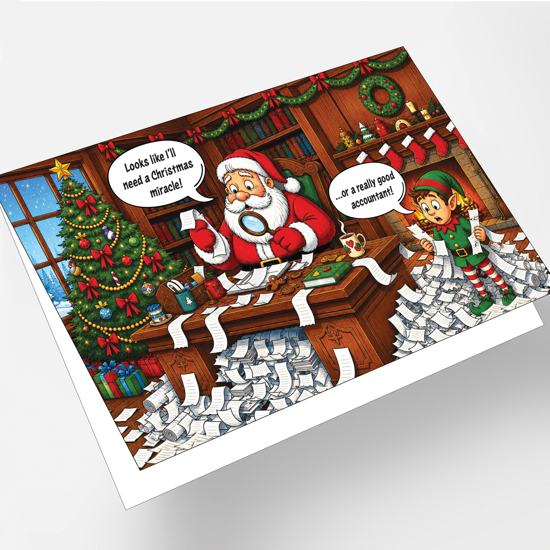 Picture of Santa Needs an Accountant